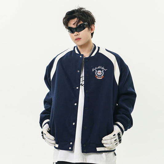 Fashion Personality Baseball Jacket Men