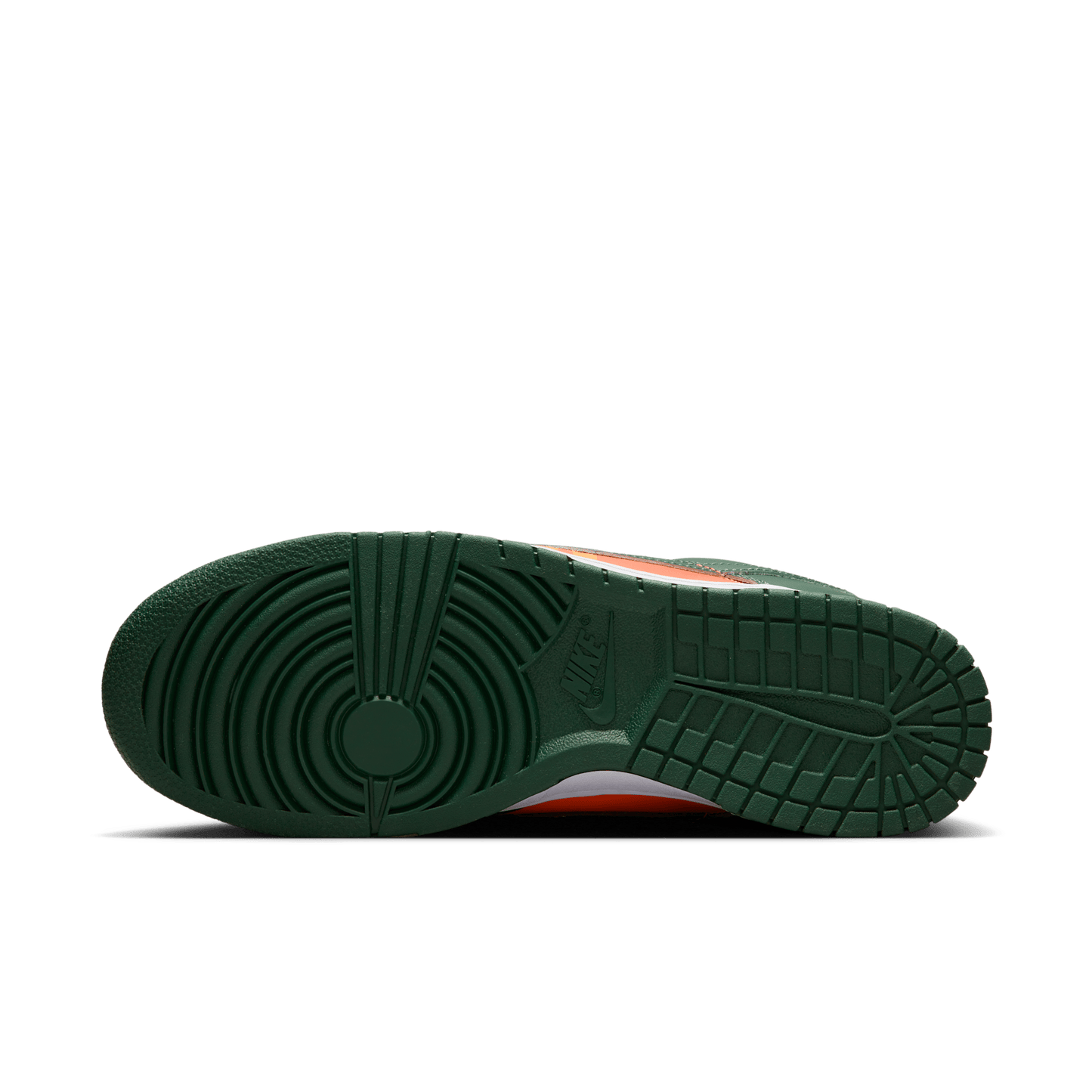 Nike Dunk Low Miami Hurricanes Gorge Vert Total Orange